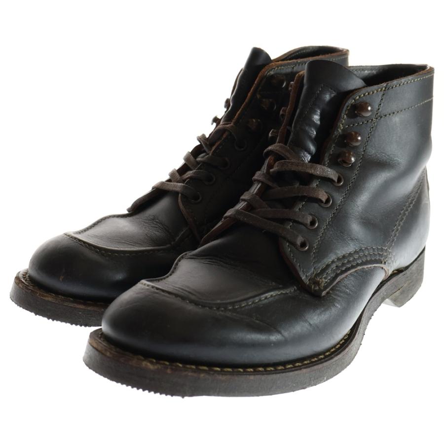 レッドウイングス　レザー ブラック ハイカットブーツ RED WING レッド ウイング 8075 1930s Sport Boot スポーツブーツ