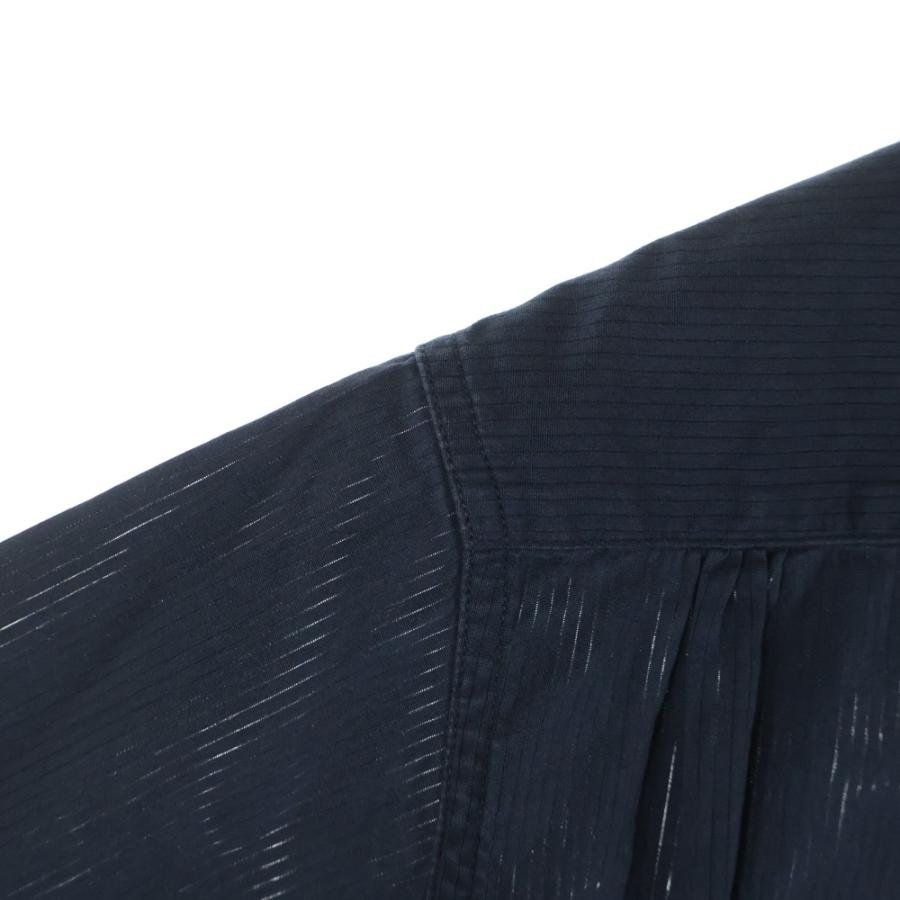 AT LAST & CO アットラスト WORK SHIRT ストライプ半袖ワークシャツ