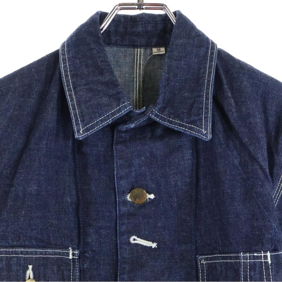 AT LAST & CO アットラスト DENIM COVERALLS デニムカバーオール