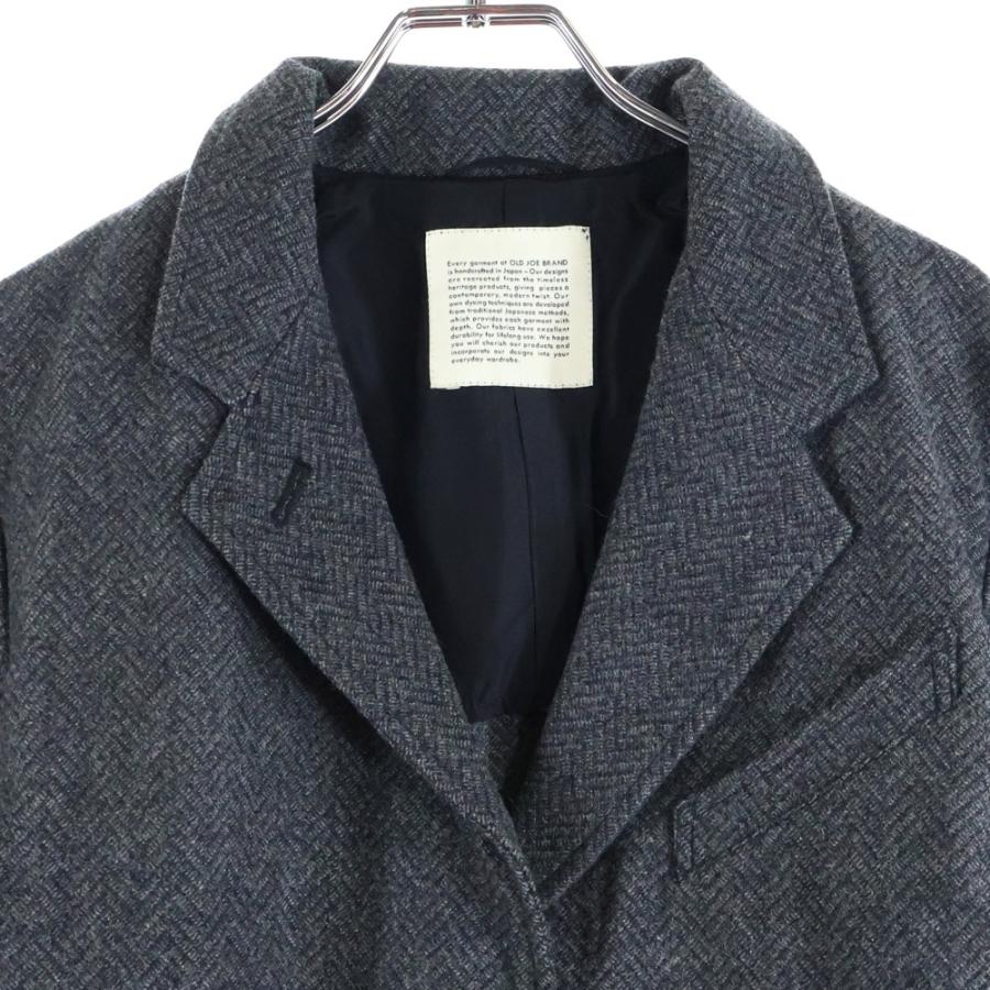 OLD JOE オールドジョー Tweed Sack Jacket リネン混紡ウール ツイード
