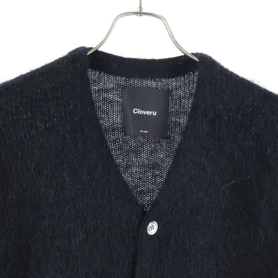 CLOVERU (クローバル) Simple Wool Mohair Cardigan l シンプル ウール