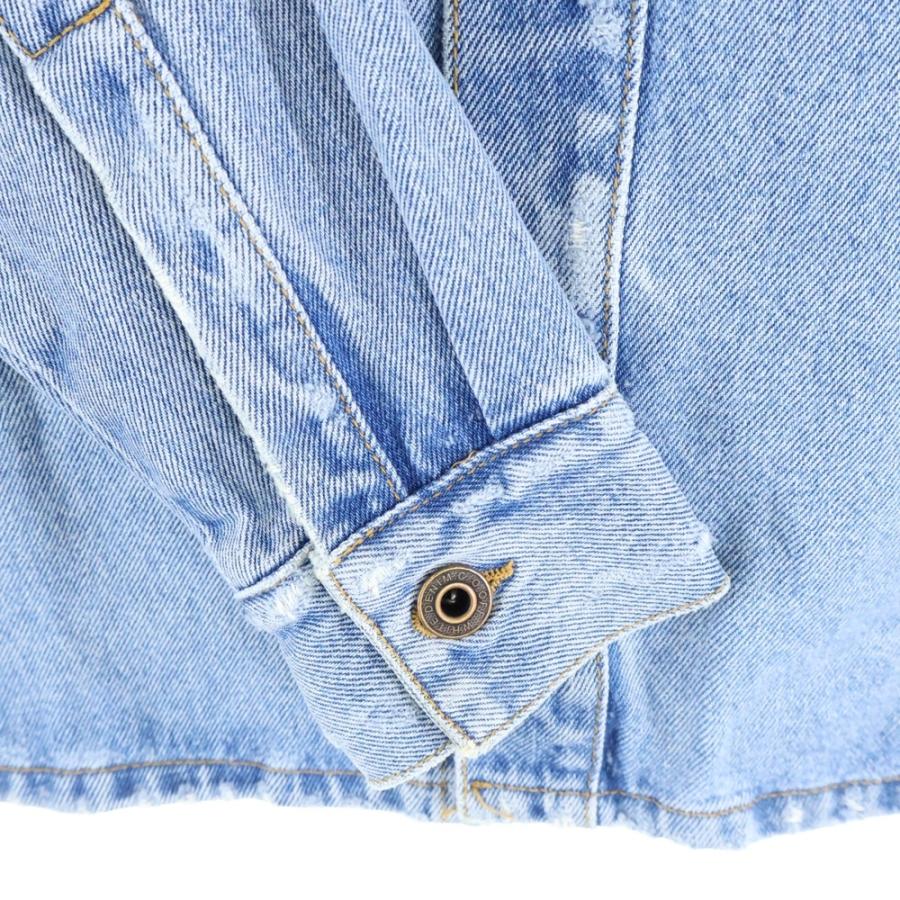 OFF-WHITE オフホワイト 19AW Spray Denim Jacket スプレーロゴ デニム