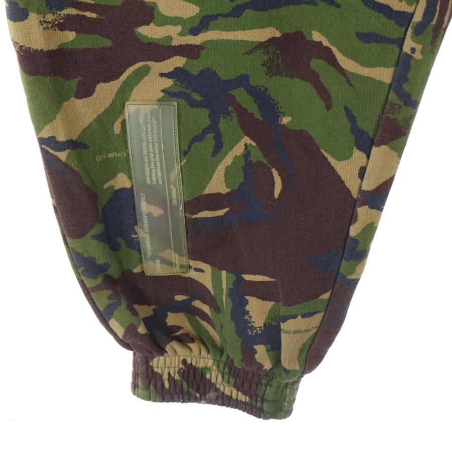 OFF WHITE オフホワイト 迷彩 カモ柄 スウェット パンツ Sサイズ OFF