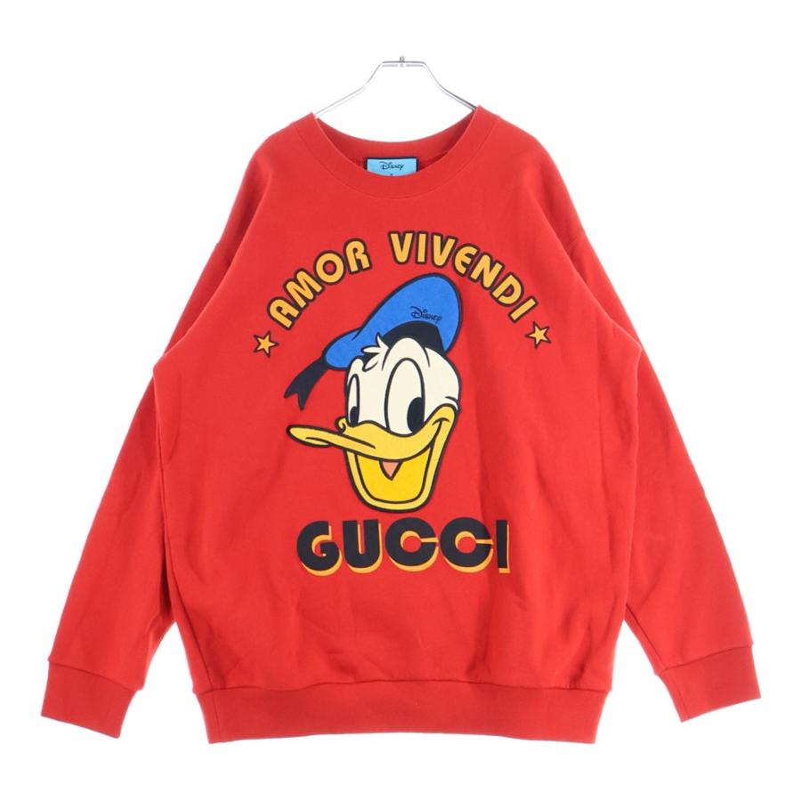 GUCCI disney グッチ スウェット GUCCI（グッチ） ×Disney Donald Duck ディズニー ドナルドダック 刺繍