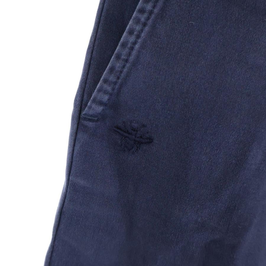 DIOR ディオール 17AW Bee刺繍 ストレートパンツ ネイビー