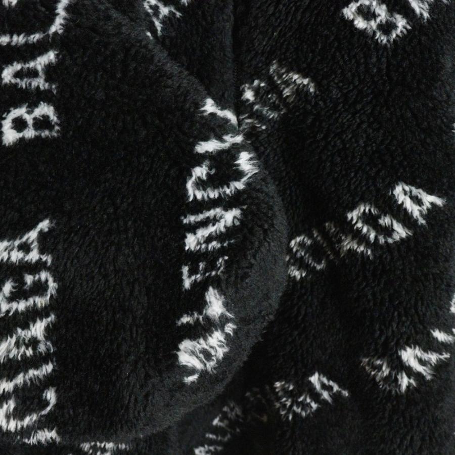BALENCIAGA（バレンシアガ） 19AW All Over Logo Boa Fleece Jacket