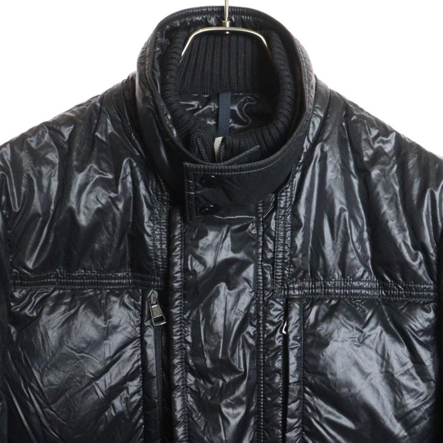 ライダースタイプのモンクレール（BＡHR）です MONCLER（モンクレール） BAHR GIUBBOTTO ナイロンダウンジャケット