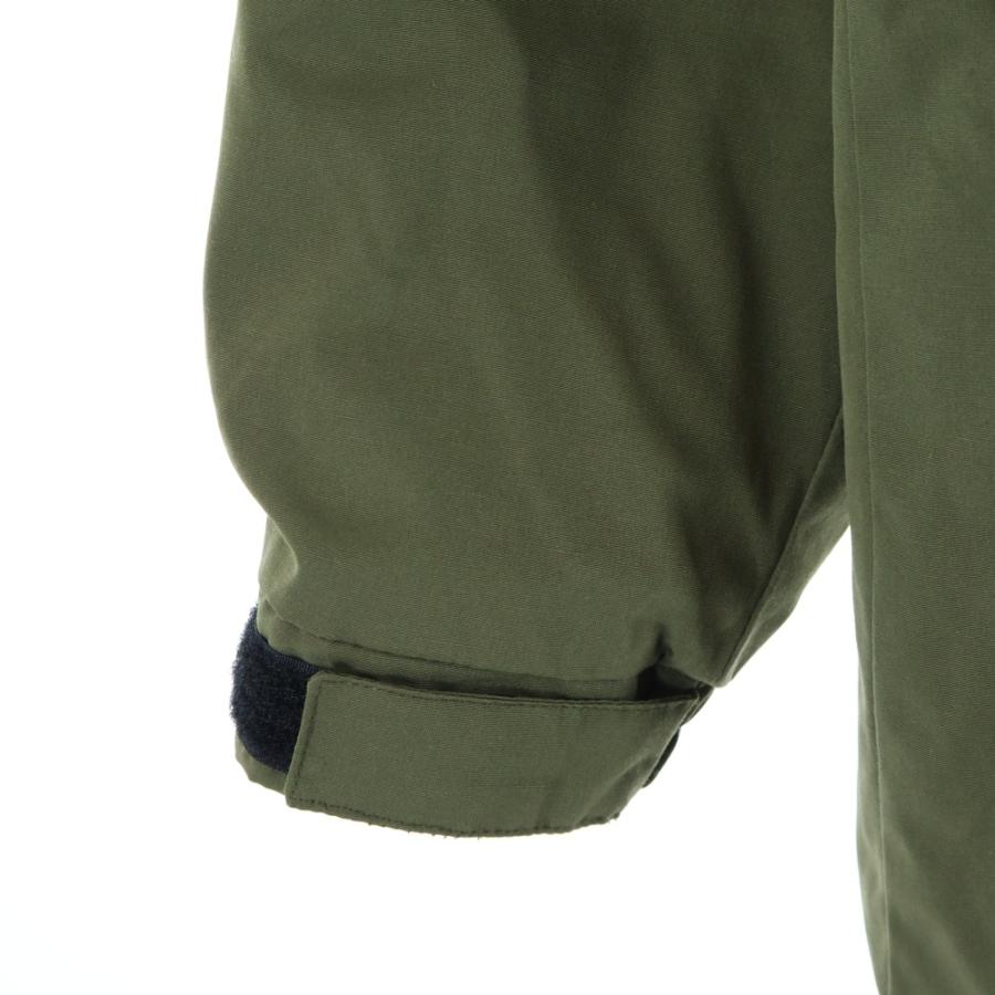 CHUMS カーキ フード付きダウンジャケット L CHUMS（チャムス） チャモス 3-in-1 DOWN COAT ダウン ファーコート