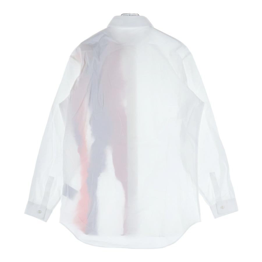 Dior HOMME ディオールオム 17SS Paint Shirt ペイント 長袖比翼シャツ