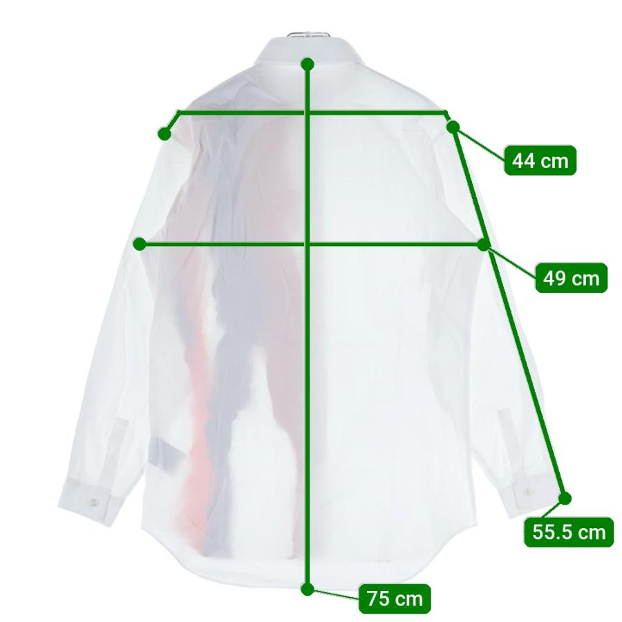 Dior HOMME ディオールオム 17SS Paint Shirt ペイント 長袖比翼シャツ