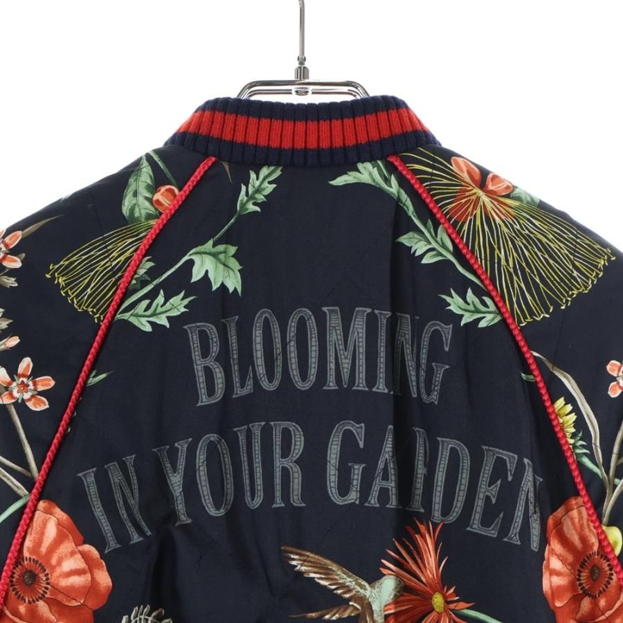 GUCCI（グッチ） Floral Silk Bomber Jacket フローラル 花柄 シルク