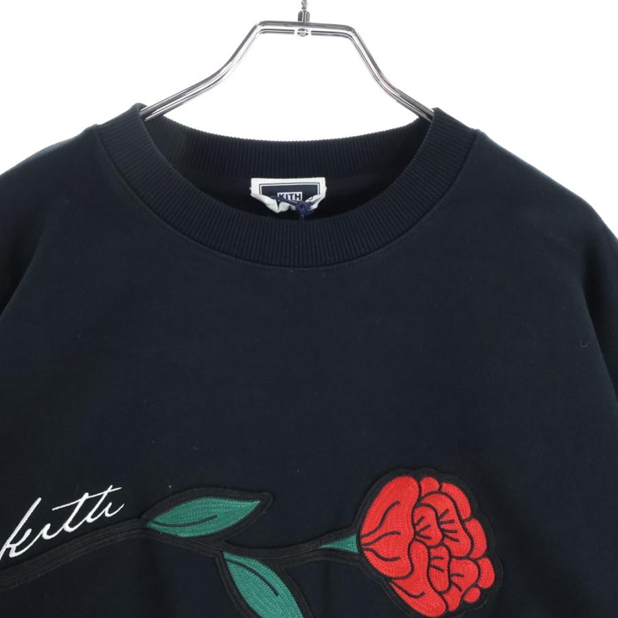 KITH（キス） Signature Rose Crewneck シグネチャーローズクルー