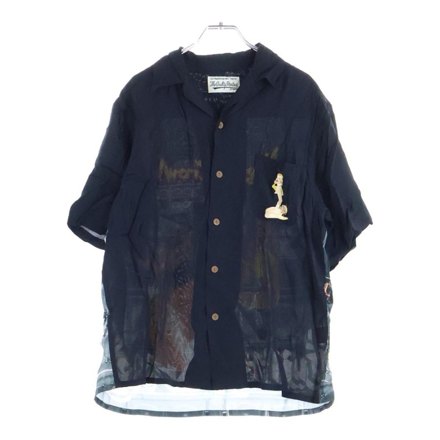 ワコマリア マイティークラウン 半袖 ハワイアン オープンカラー アロハシャツ WACKO MARIA（ワコマリア） ×Mighty Crown HAWAIIAN SHIRTS マイティー