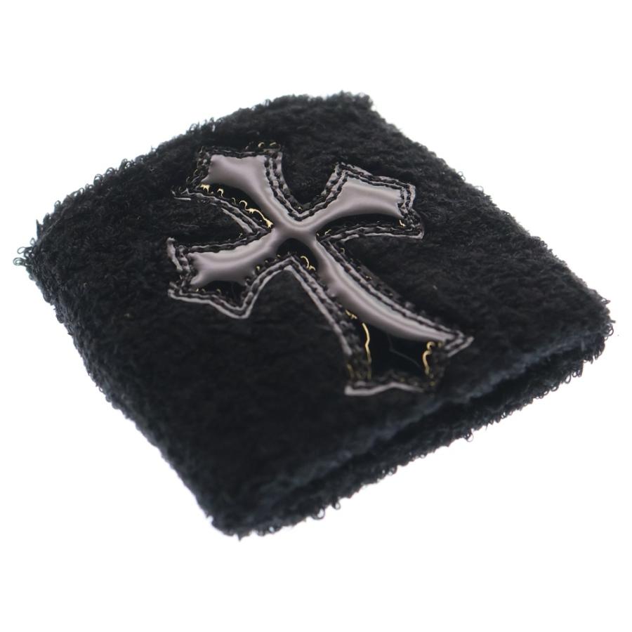 新品　クロムハーツ　リストバンド☓2 CHROME HEARTS（クロムハーツ） SWEATBAND WRIST クロスパッチリスト