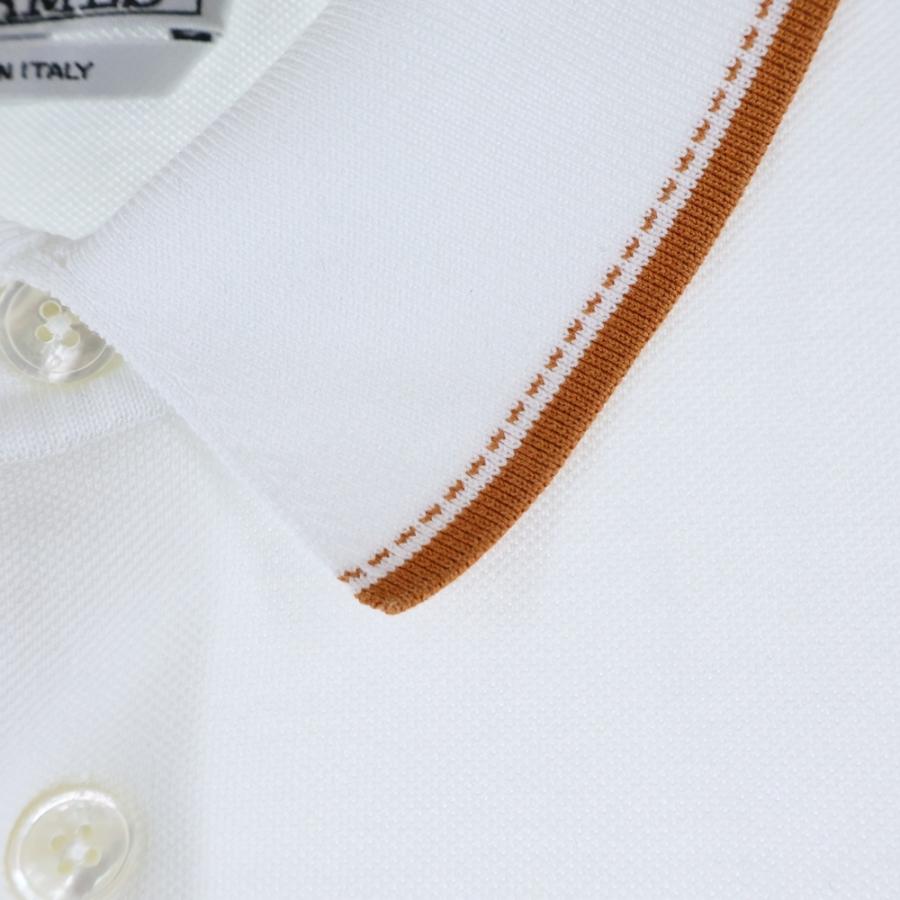 HERMES（エルメス） Piqures Sellier Polo Shirt ピクレス セリエ