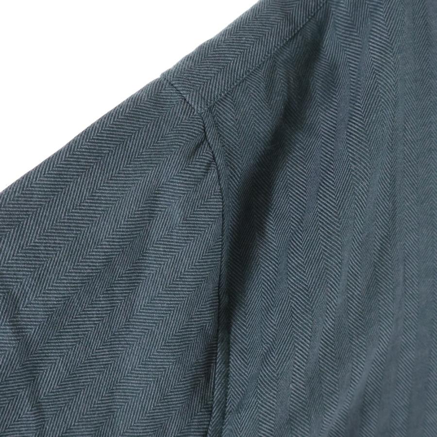 HERMES（エルメス） セリエボタン カシミア混 シルク長袖シャツ