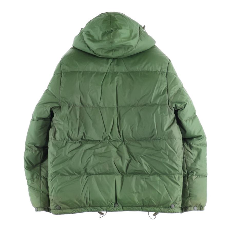 6122【QR確認済み】モンクレール☆袖ワッペンダウン ECRINS グリーン MONCLER（モンクレール） KARAKORUM ロゴワッペン ダウンジャケット