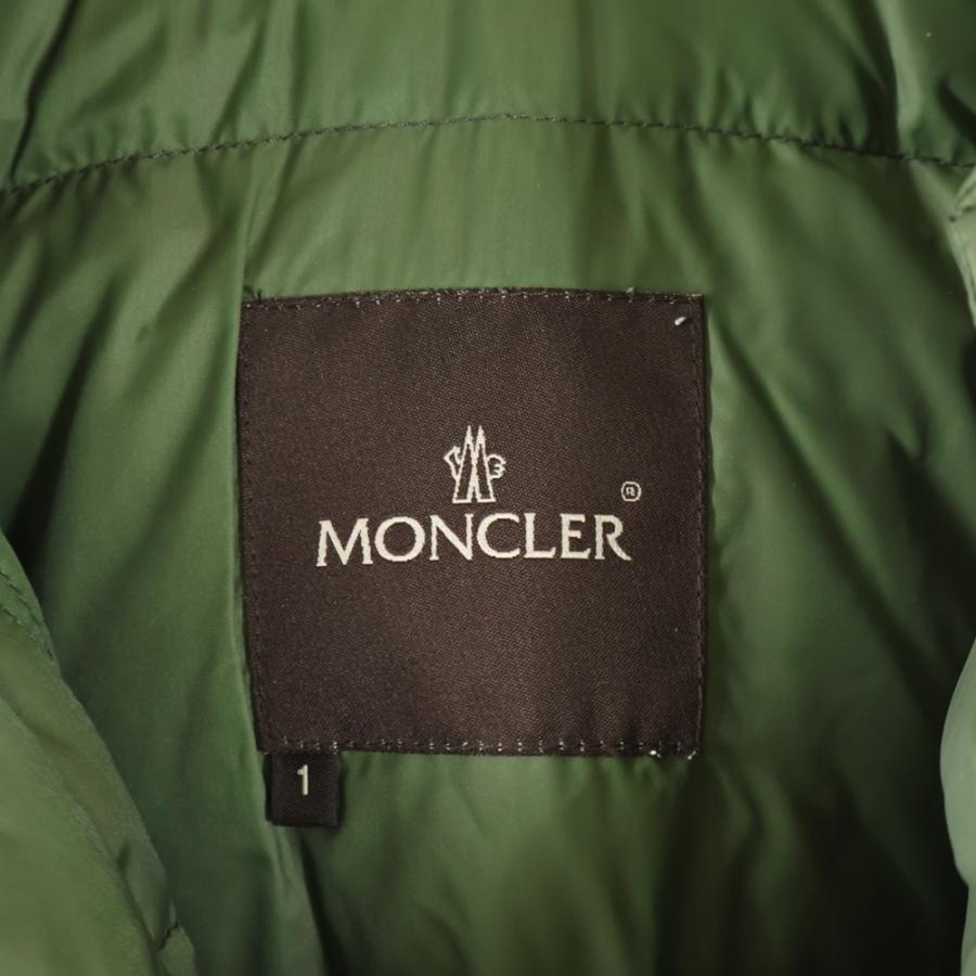 MONCLER モンクレール KARAKORUM ロゴワッペン ダウンジャケット グリーン 220-091-41324-50 MONCLER（モンクレール） KARAKORUM ロゴワッペン ダウンジャケット