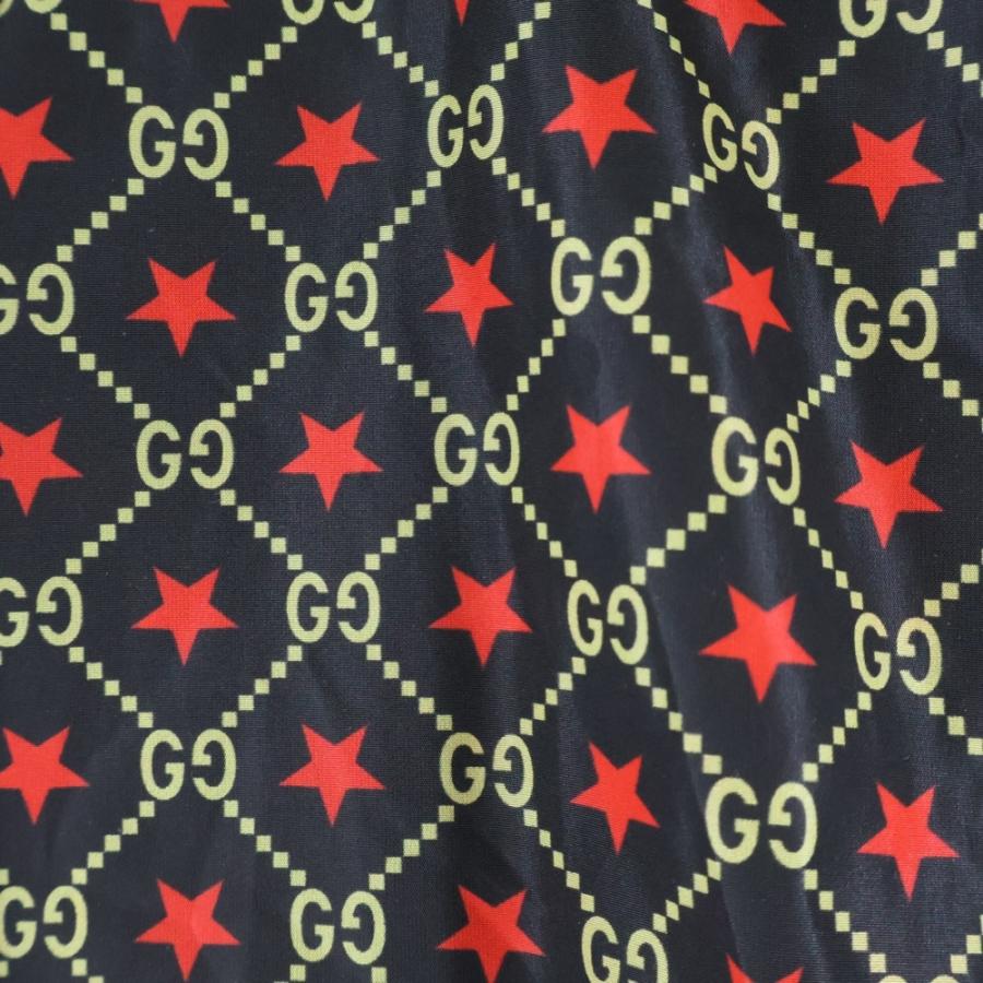 GUCCI（グッチ） GGスター ウインドブレイカー 総柄ジャケット レッド