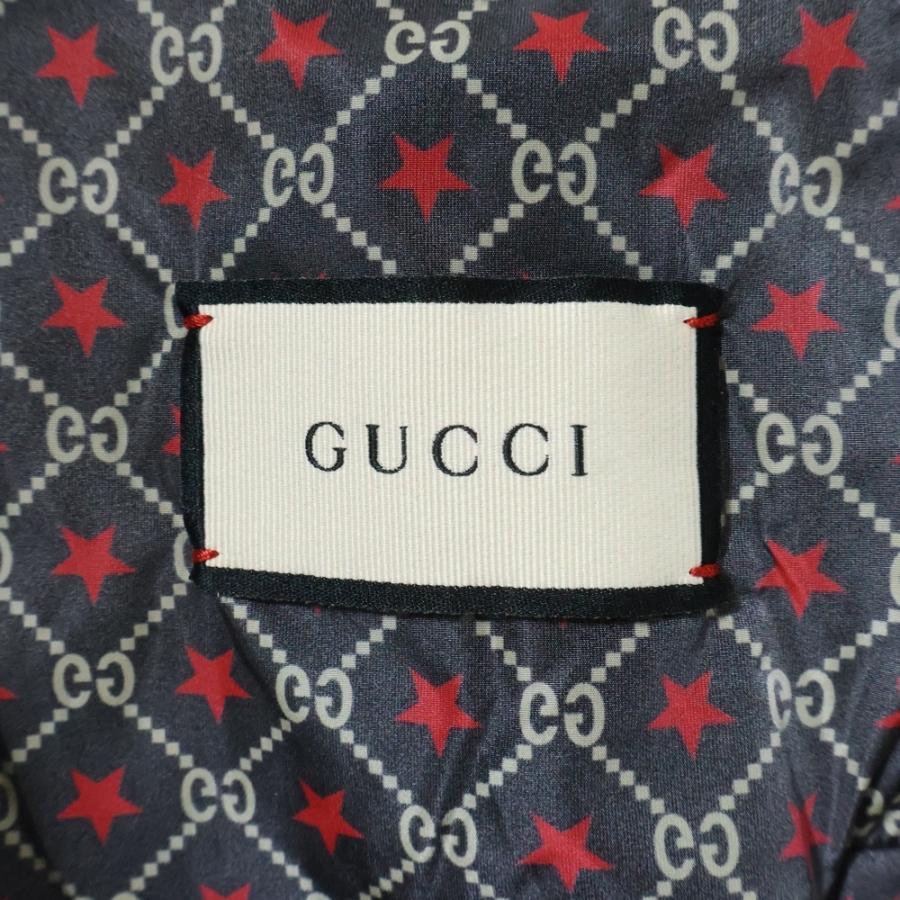 GUCCI（グッチ） GGスター ウインドブレイカー 総柄ジャケット レッド