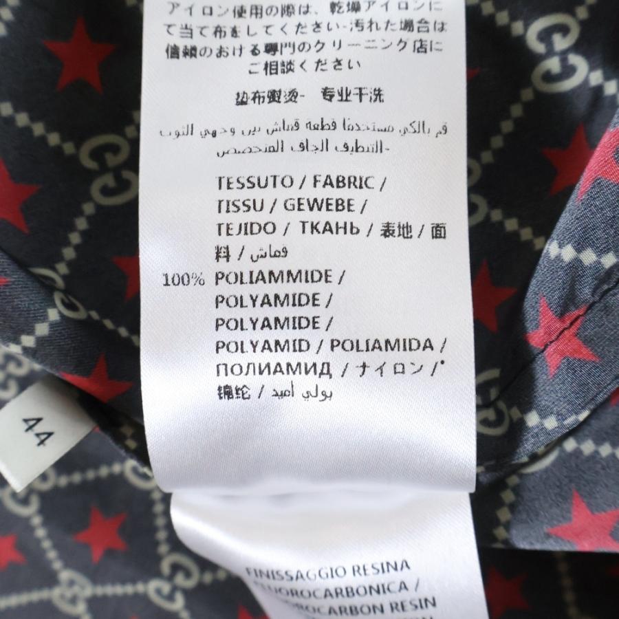 GUCCI（グッチ） GGスター ウインドブレイカー 総柄ジャケット レッド