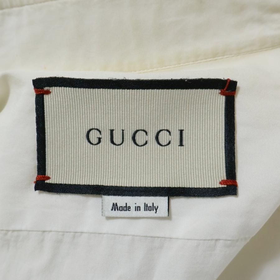 GUCCI（グッチ） Flower Cut Silk Shirt フラワーカット シルク 長袖