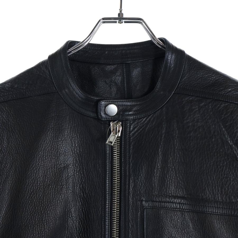 Rick Owens（リック・オウエンス） 16SS Half Sleeve Leather Jacket