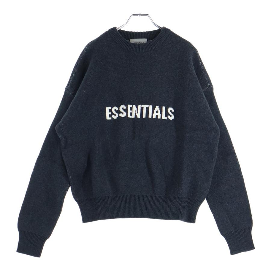 FEAR OF GOD ESSENTIALS ダークグレー ニットセーター FEAR OF GOD ESSENTIALS フィアオブゴッド エッセンシャルズ KNIT