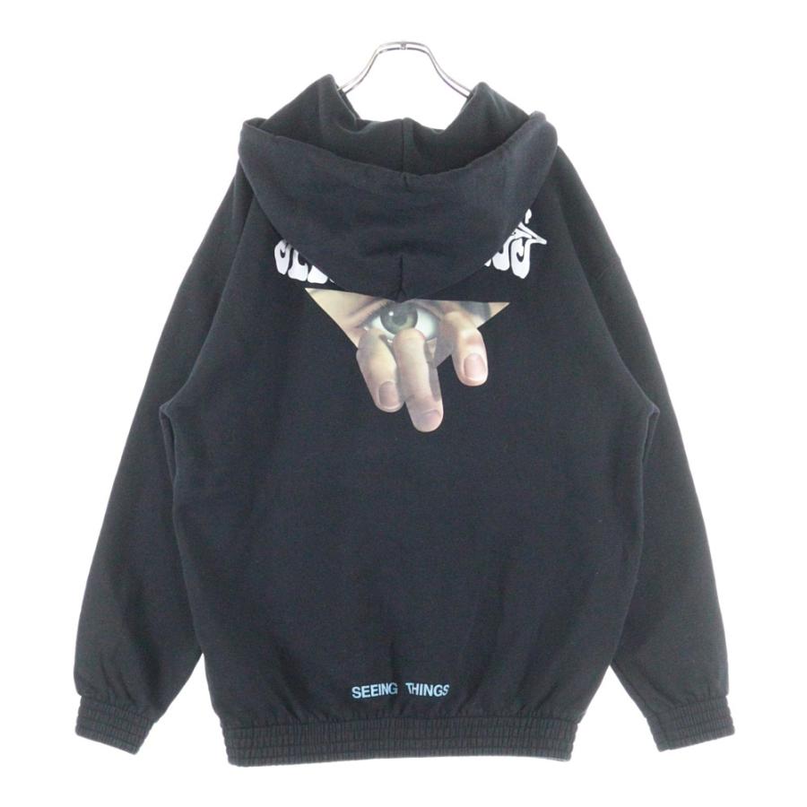 OFF-WHITE オフホワイト 17AW Eyes Hoodie プルオーバースウェット