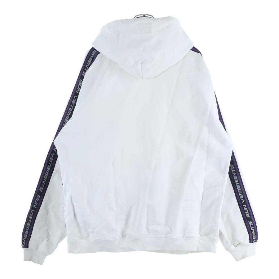 VETEMENTS（ヴェトモン） 21AW Logo Tape Hoodie ロゴ テープ プル
