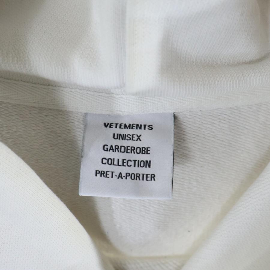 VETEMENTS（ヴェトモン） 21AW Logo Tape Hoodie ロゴ テープ プル
