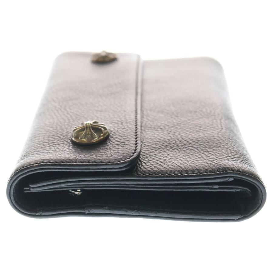 CHROME HEARTS（クロムハーツ） WAVE ウェーブ レザーウォレット 財布
