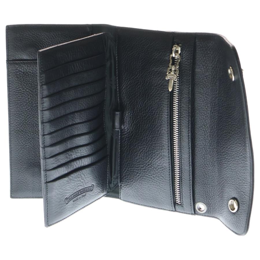 CHROME HEARTS（クロムハーツ） WAVE ウェーブ レザーウォレット 財布