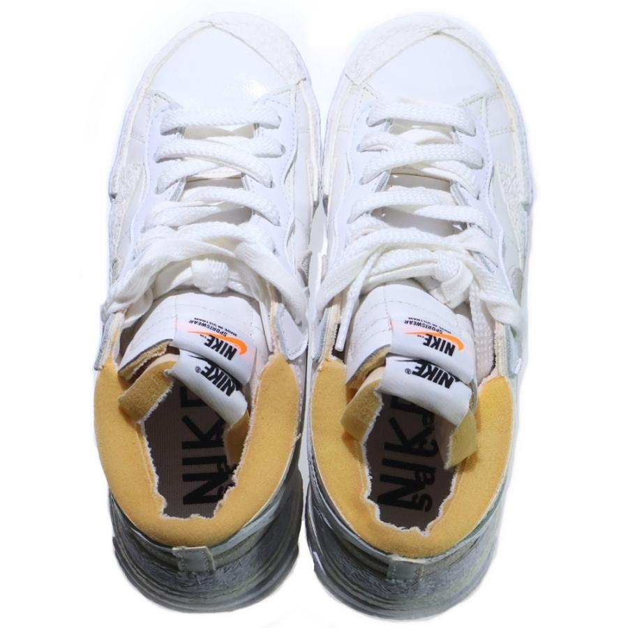 NIKE（ナイキ） ×Sacai BLAZER LOW White Patent Leather サカイ