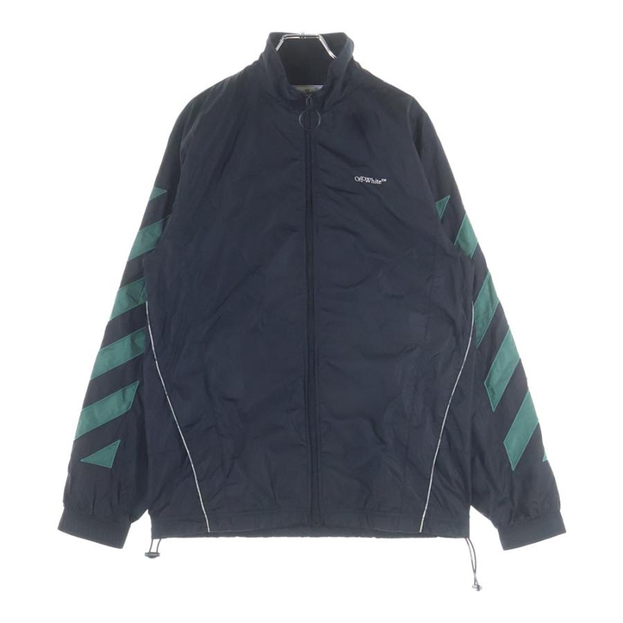 OFF-WHITE オフホワイト 20AW Nylon Jacket ロゴプリント ナイロン