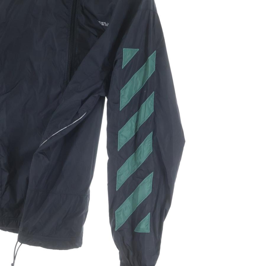 OFF-WHITE オフホワイト 20AW Nylon Jacket ロゴプリント ナイロン