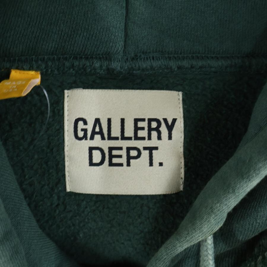 GALLERY DEPT. ギャラリーデプト LOGO OVER SIZED HOODIE ダメージ加工