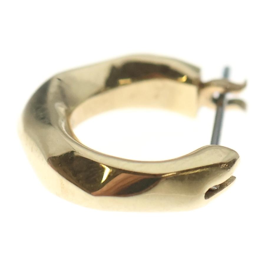 ガルニ　GARNI 10kピアス　ゴールド GARNI（ガルニ） 10K Crack Round Pierce クラックラウンドピアス