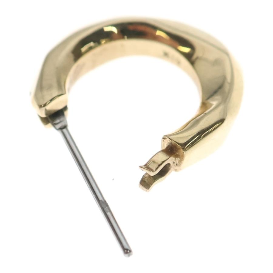 ガルニ　GARNI 10kピアス　ゴールド GARNI（ガルニ） 10K Crack Round Pierce クラックラウンドピアス