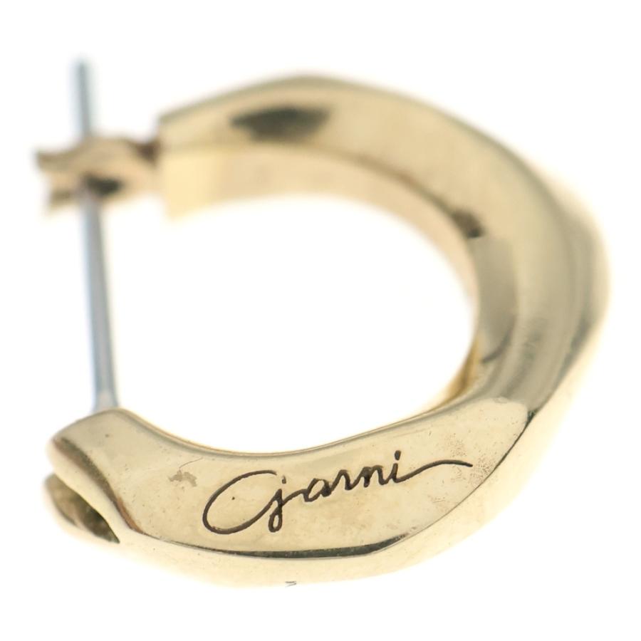 GARNI（ガルニ） 10K Crack Round Pierce クラックラウンドピアス