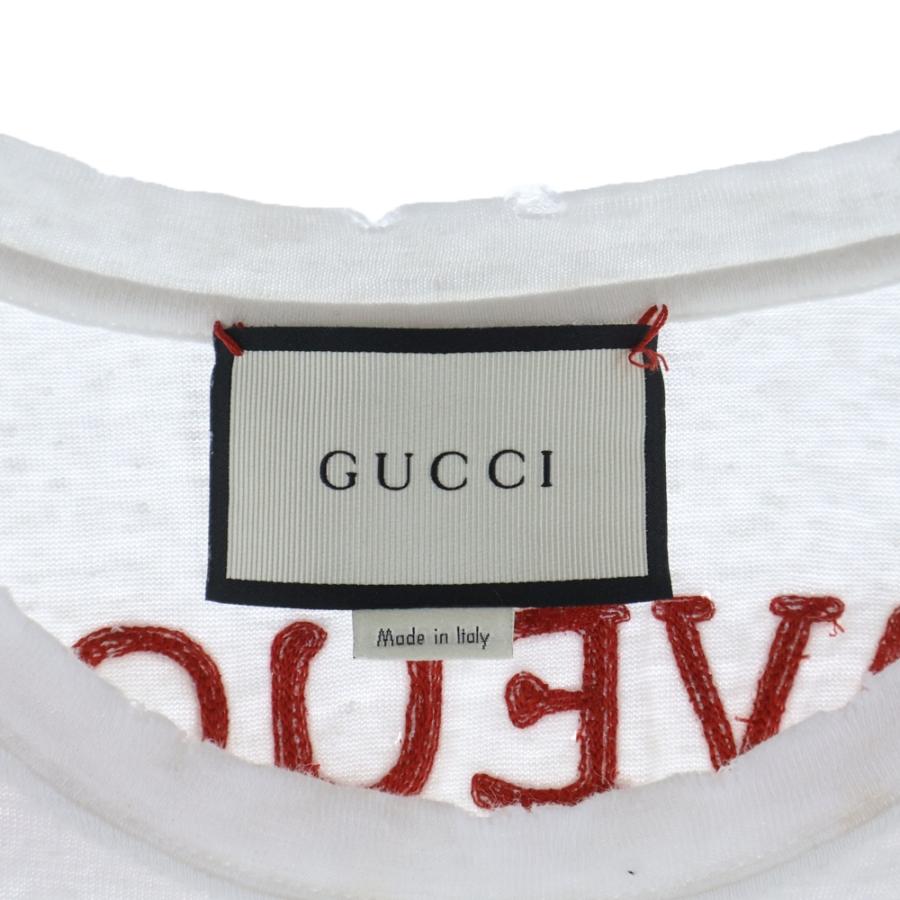 GUCCI（グッチ） T-Shirt 和柄 半袖Tシャツ ホワイト 431278 X5P63