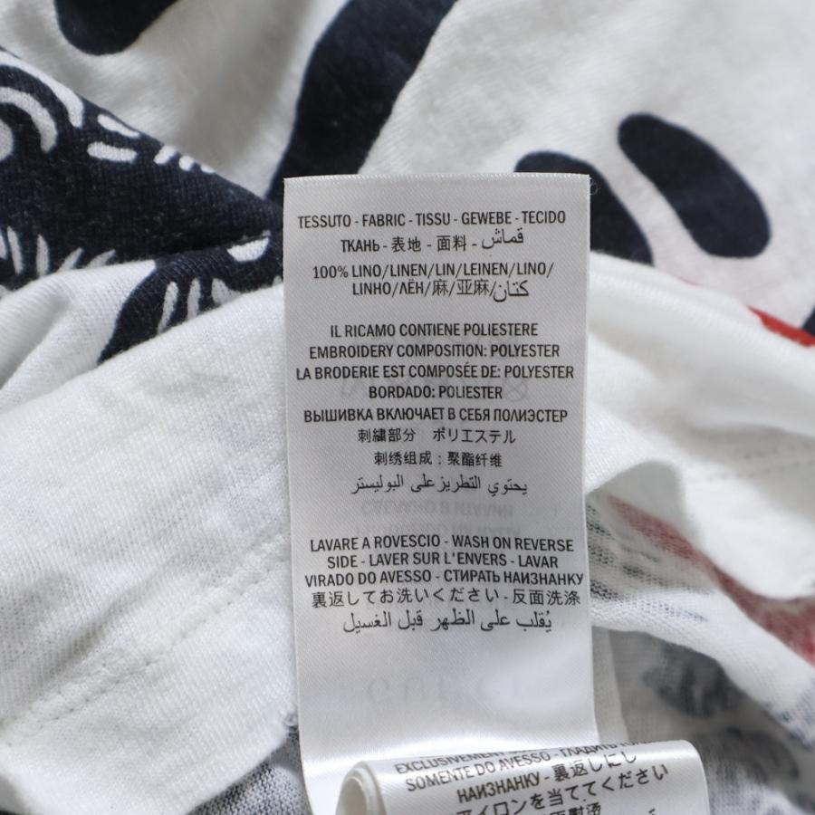GUCCI（グッチ） T-Shirt 和柄 半袖Tシャツ ホワイト 431278 X5P63