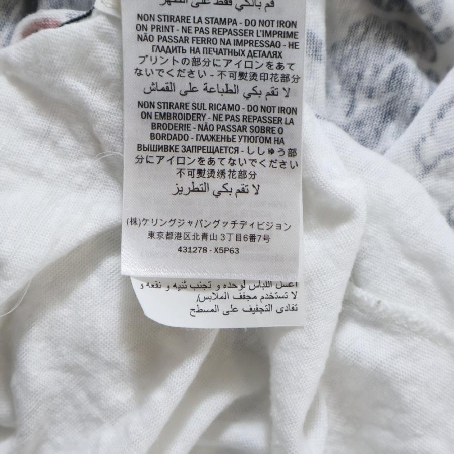 GUCCI（グッチ） T-Shirt 和柄 半袖Tシャツ ホワイト 431278 X5P63