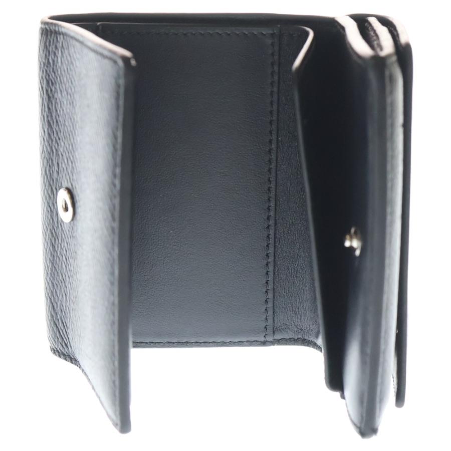 CELINE セリーヌ Folded Compact Wallet フォールデッド コンパクトウォレット 三つ折り財布 ブラック F-FG.1293 CELINE（セリーヌ） Folded Compact Wallet フォールデッド コンパクト