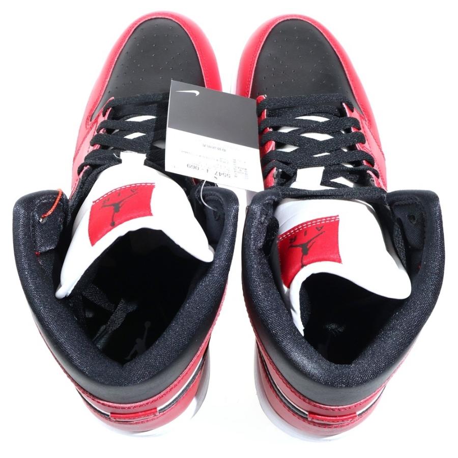 NIKE（ナイキ） AIR JORDAN 1 MID CHICAGO BLACK TOE エアジョーダン1