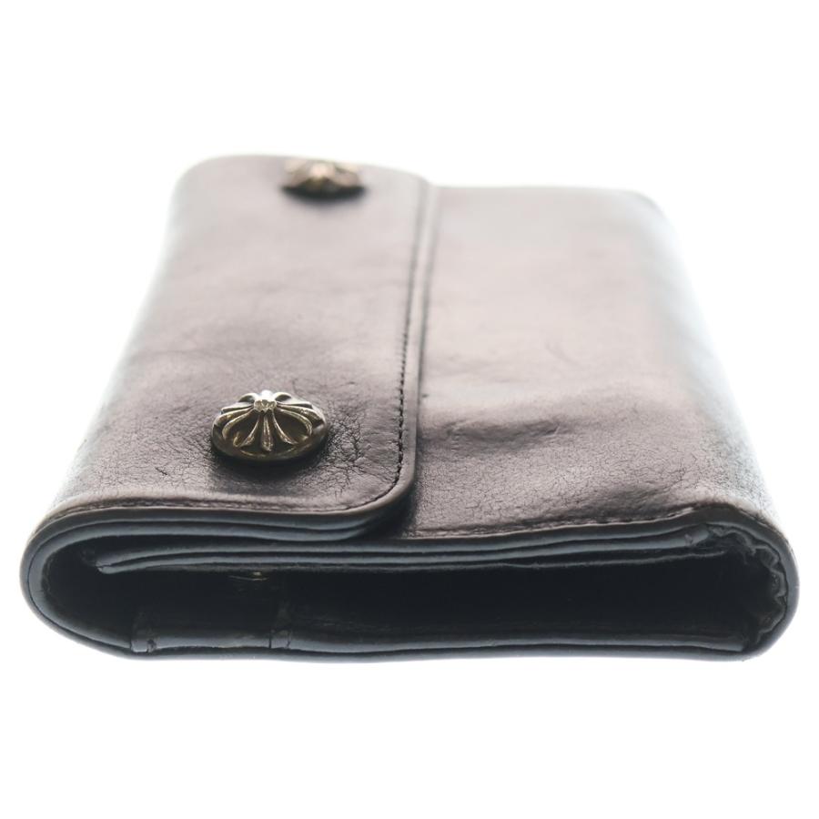 CHROME HEARTS（クロムハーツ） WAVE ウェーブ レザーウォレット 財布
