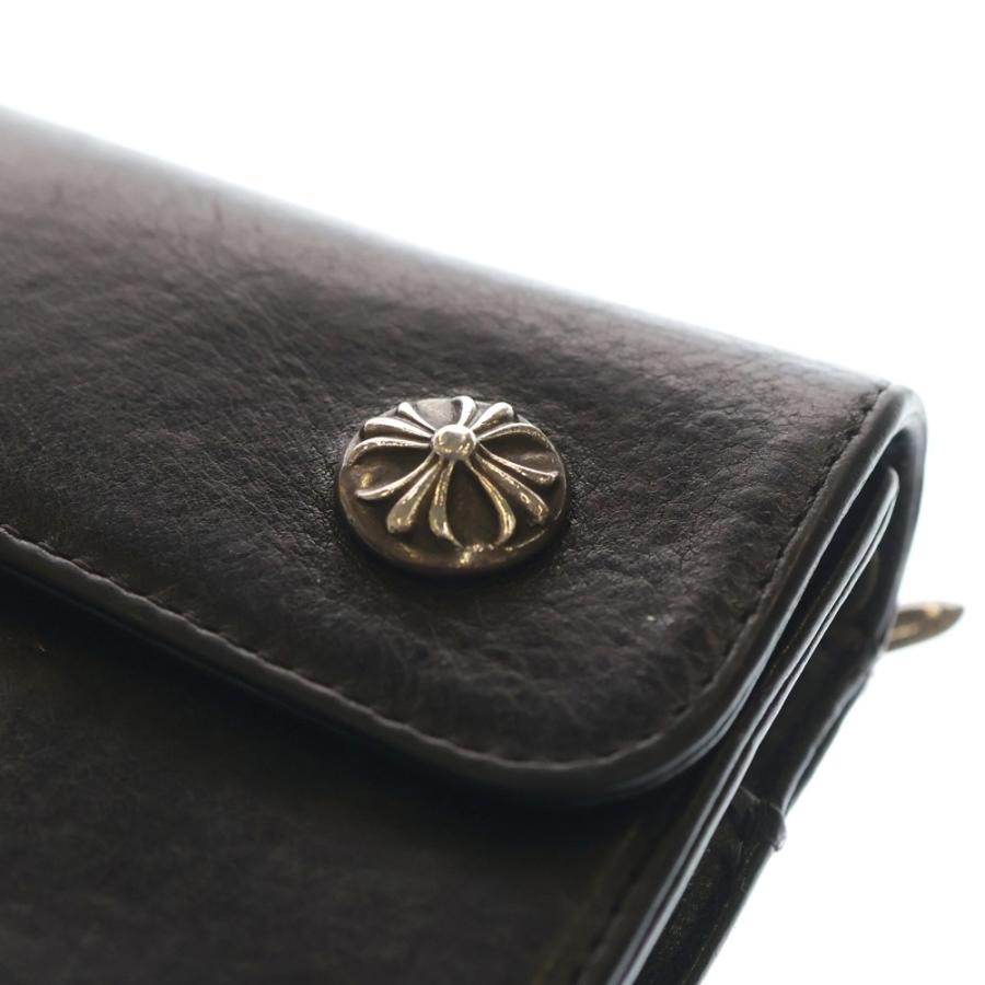 CHROME HEARTS（クロムハーツ） WAVE ウェーブ レザーウォレット 財布