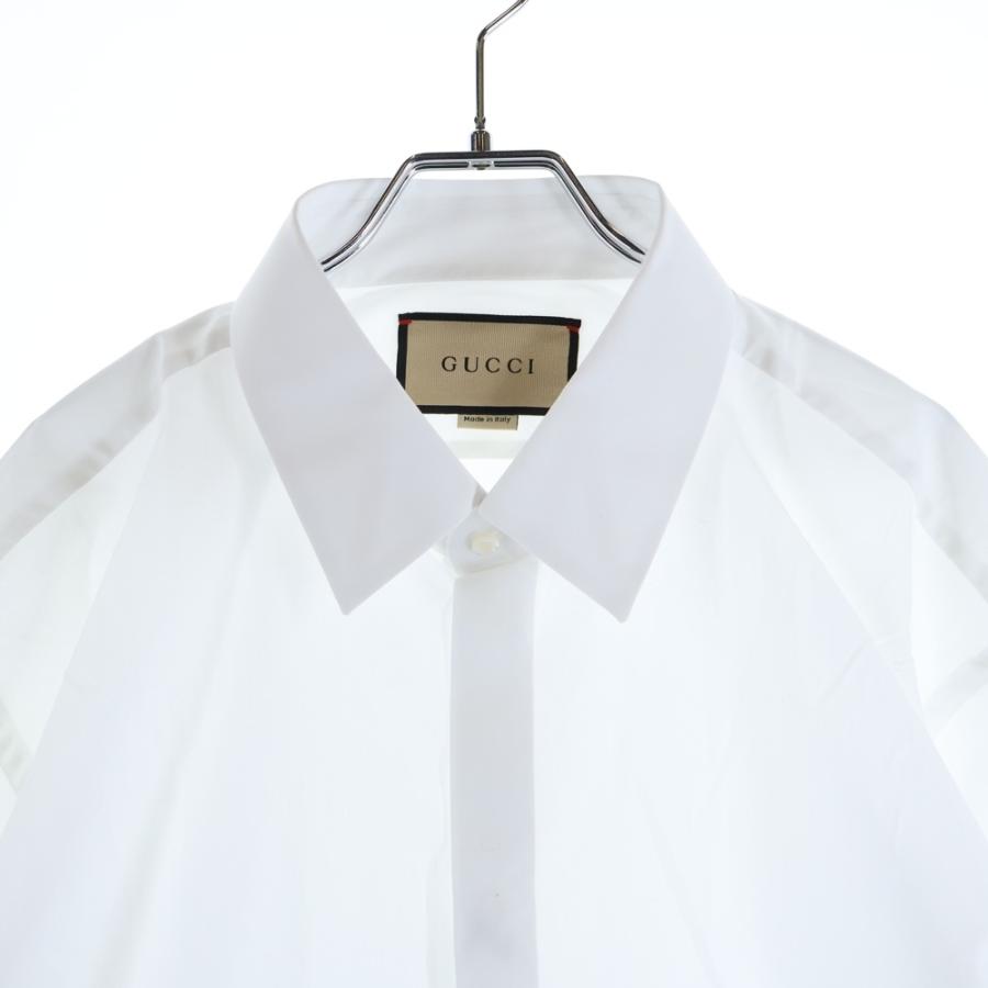 GUCCI（グッチ） Monogram GG Shirt GG総柄 長袖シャツ ホワイト