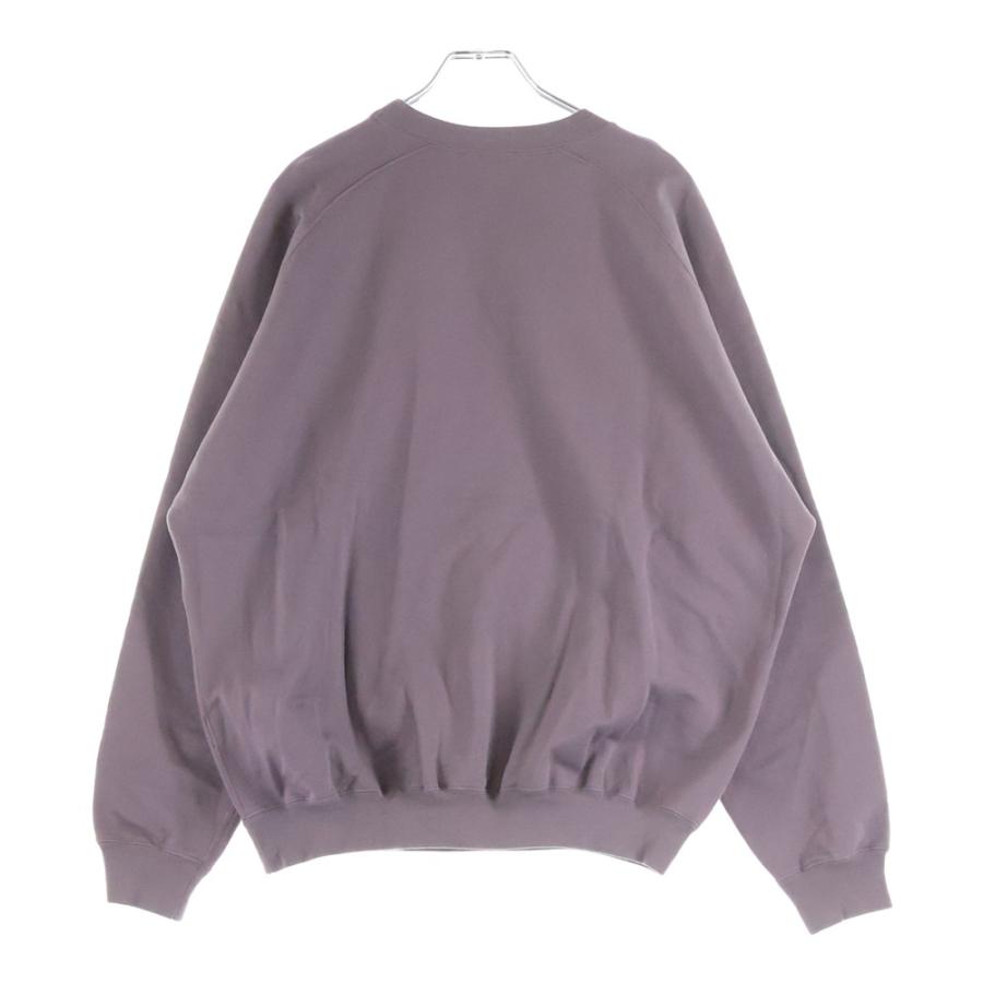 AURALEE（オーラリー） 21SS SUPER SOFT SWEAT BIG P/OA クルーネック