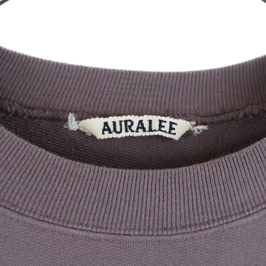 AURALEE（オーラリー） 21SS SUPER SOFT SWEAT BIG P/OA クルーネック